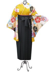 二尺袖卒業式袴