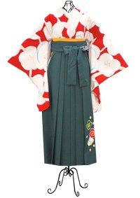 二尺袖卒業式袴